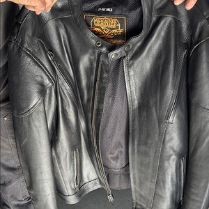 Milwaukee Leather Black Jacket